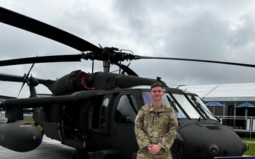 The 12th Combat Aviation Brigade Takes Part in Farnborough International Airshow