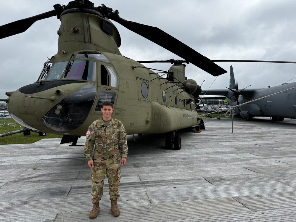 The 12th Combat Aviation Brigade Takes Part in Farnborough International Airshow