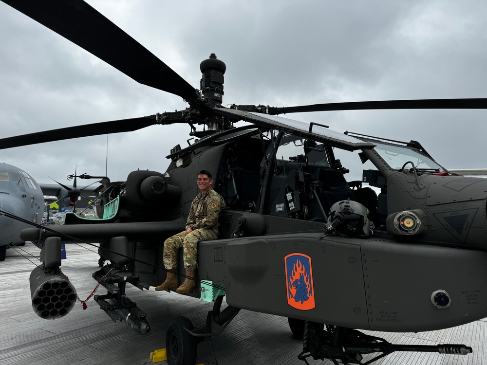 The 12th Combat Aviation Brigade Takes Part in Farnborough International Airshow