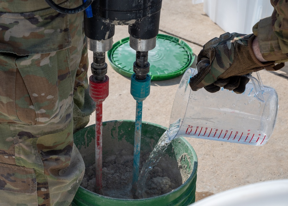 RAF Lakenheath, Mildenhall civil engineers hone airfield recovery skills