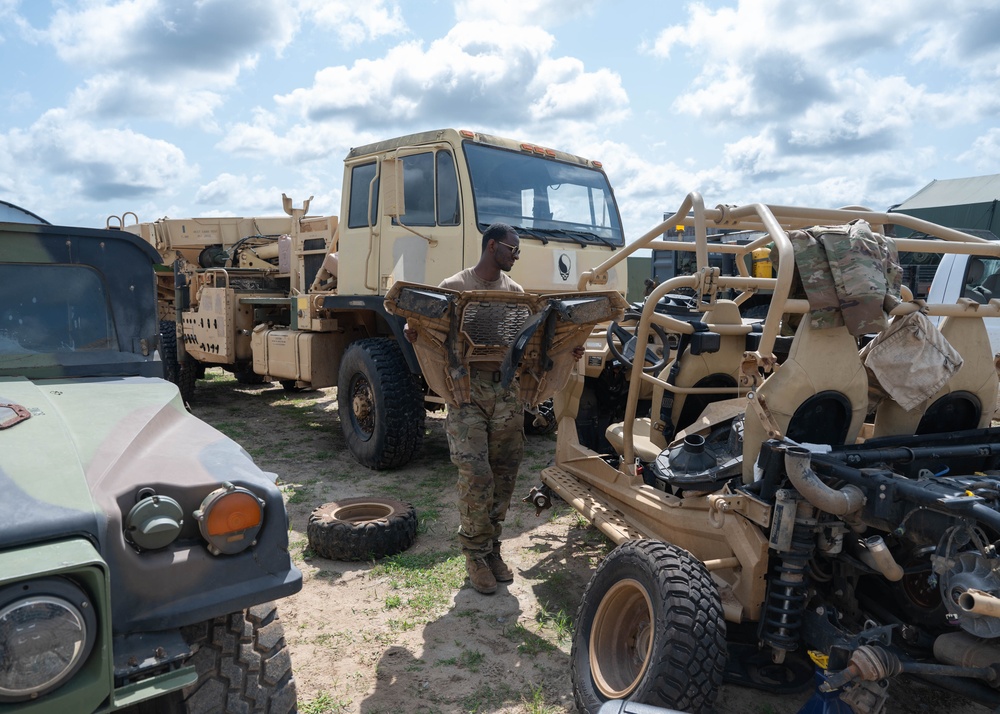 475th EABS vehicle maintainers drive the mission forward