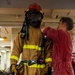 Sailors Conduct Firefighting Equipment Class Aboard USS Harpers Ferry