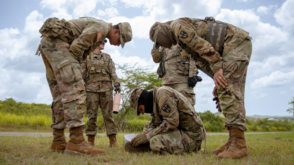 892nd MRBC Land Navigation Re-Familiarization