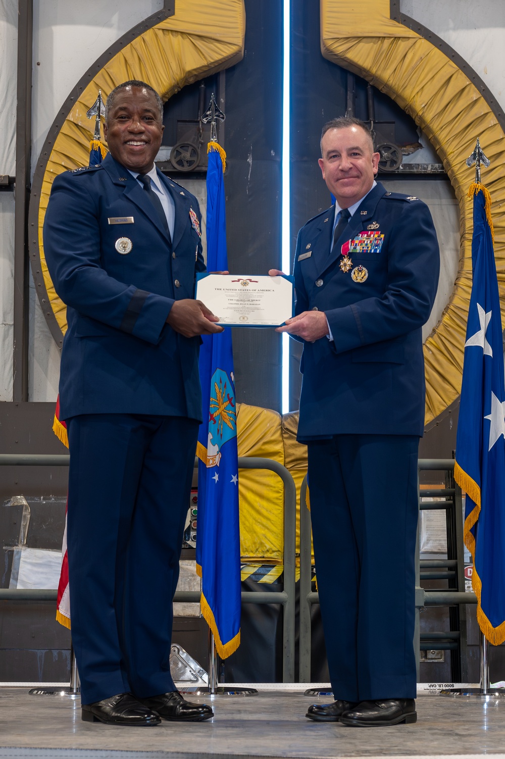 635th Supply Chain Operations Wing Change of Command