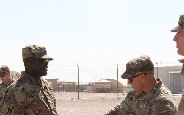 CPT Blaise Promotion Ceremony, TF Commando