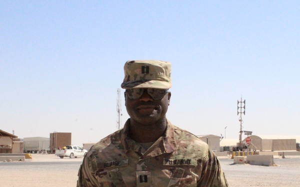 CPT Blaise Promotion Ceremony, TF Commando