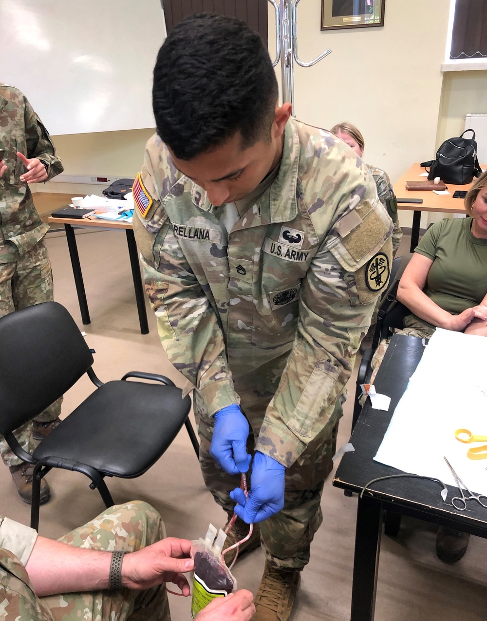 Landstuhl Regional Medical Center team exchanges knowledge with Lithuanian military on casualty evacuation care