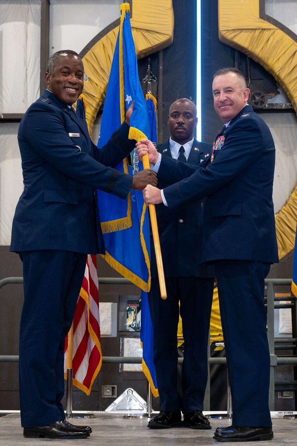 635th Supply Chain Operations Wing Change of Command