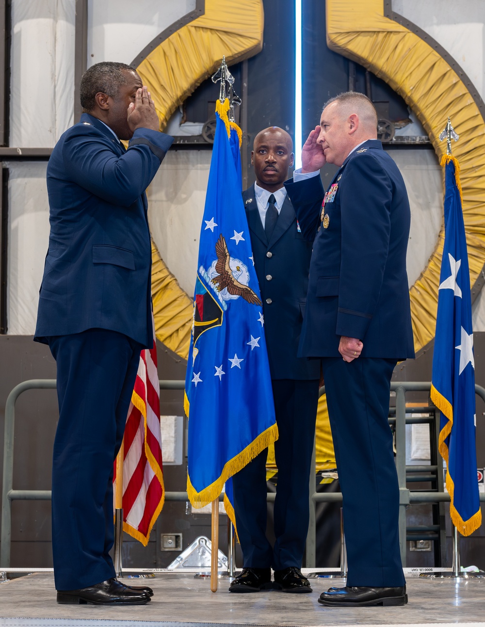 635th Supply Chain Operations Wing Change of Command