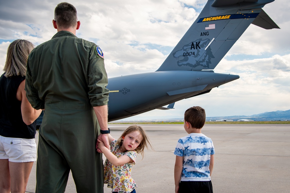 Col. Sletten Dignified Arrival