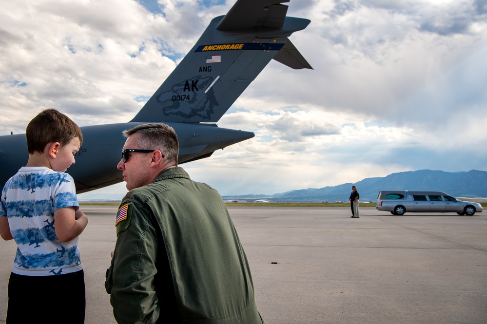 Col. Sletten Dignified Arrival