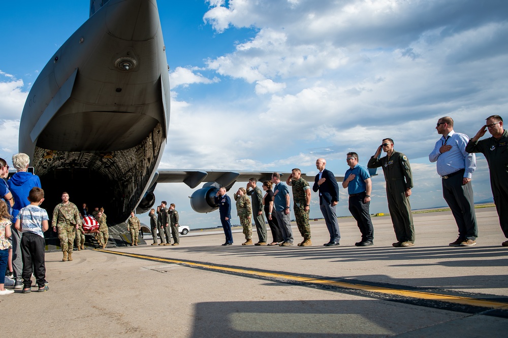 Col. Sletten Dignified Arrival