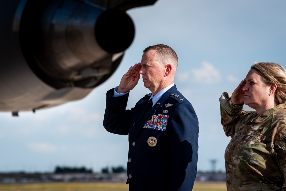 Col. Sletten Dignified Arrival