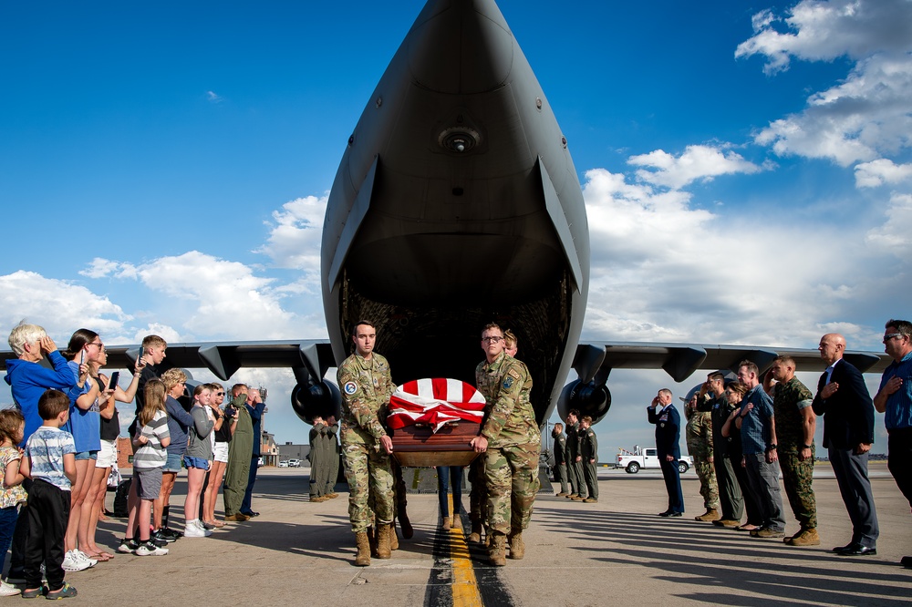 Col. Sletten Dignified Arrival