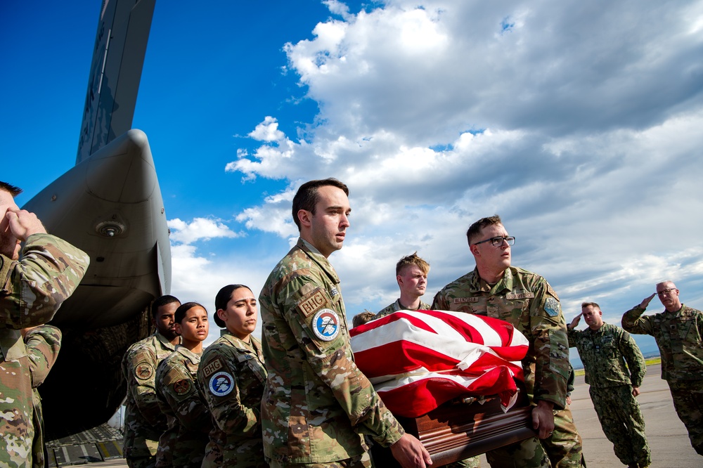 Col. Sletten Dignified Arrival