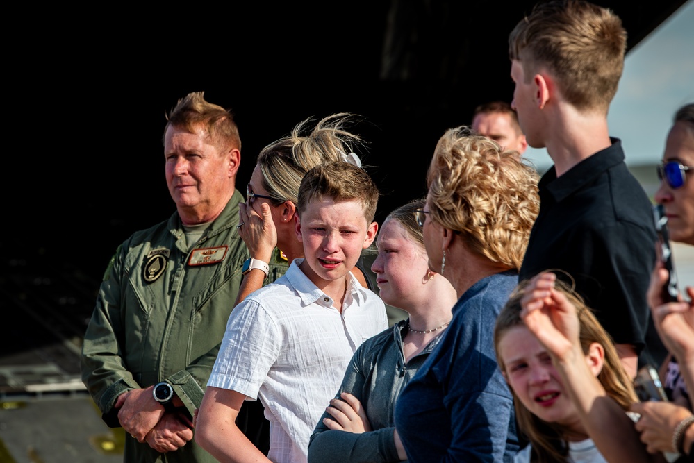 Col. Sletten Dignified Arrival