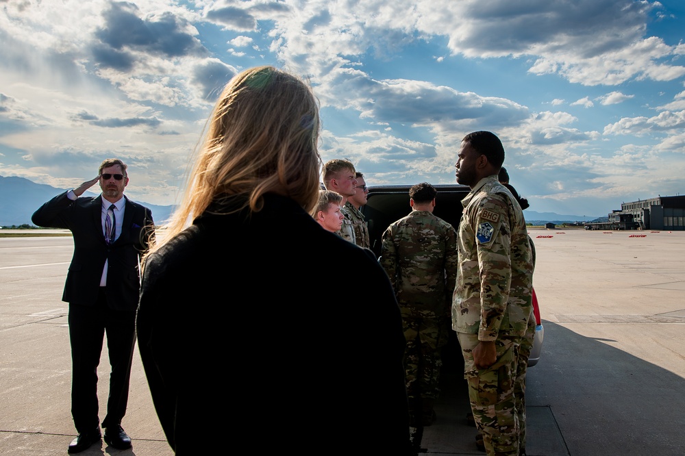 Col. Sletten Dignified Arrival