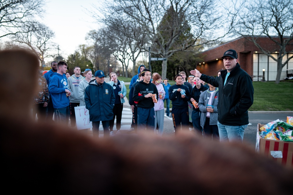 Coast Guard Academy Takes Back the Night