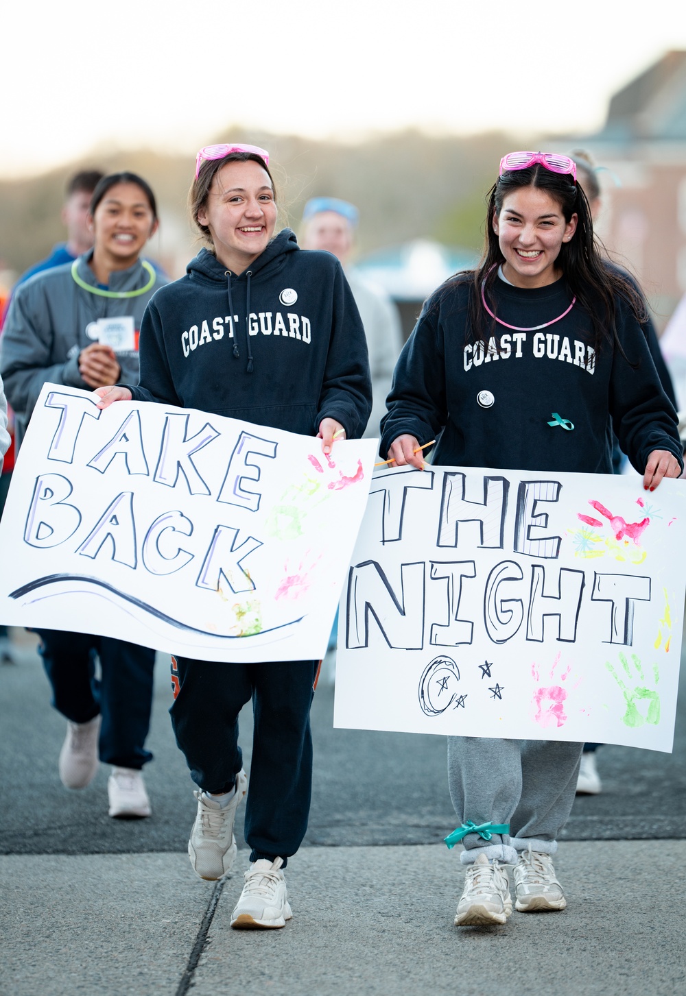 Coast Guard Academy Takes Back the Night