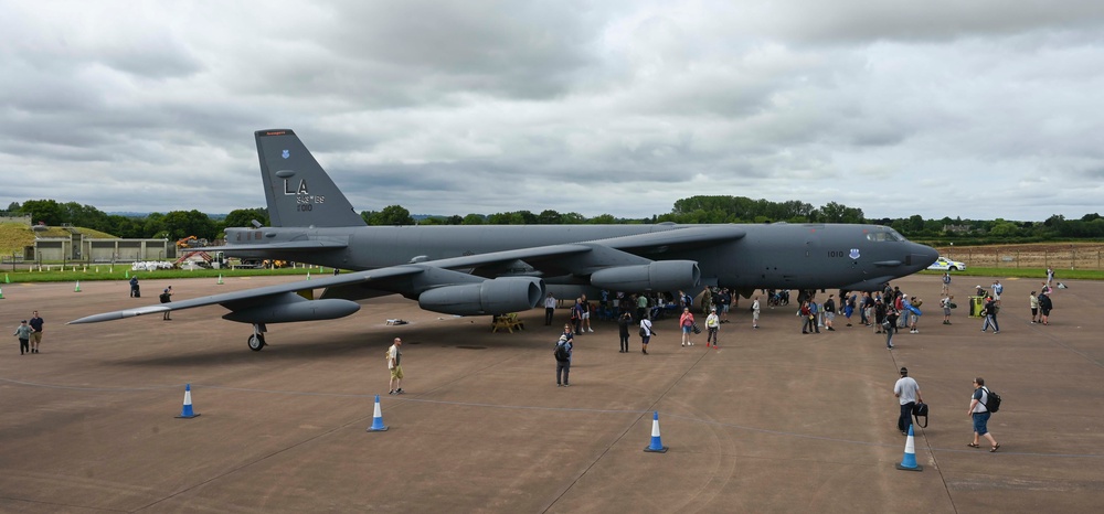 The United States Air Force participates in RIAT 2024