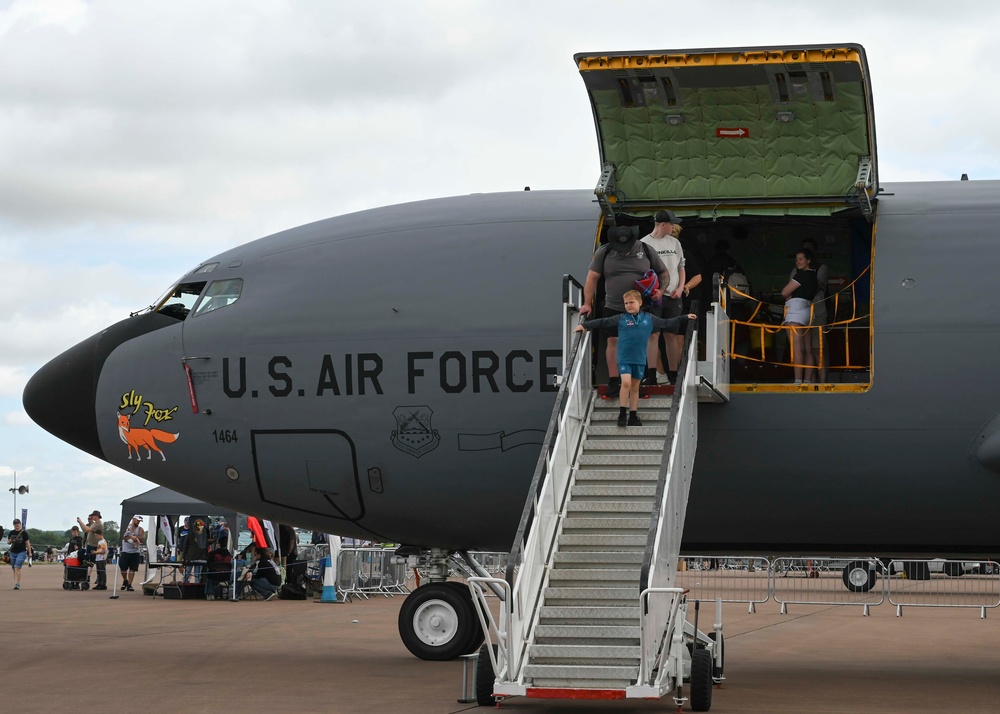 The United States Air Force participates in RIAT 2024