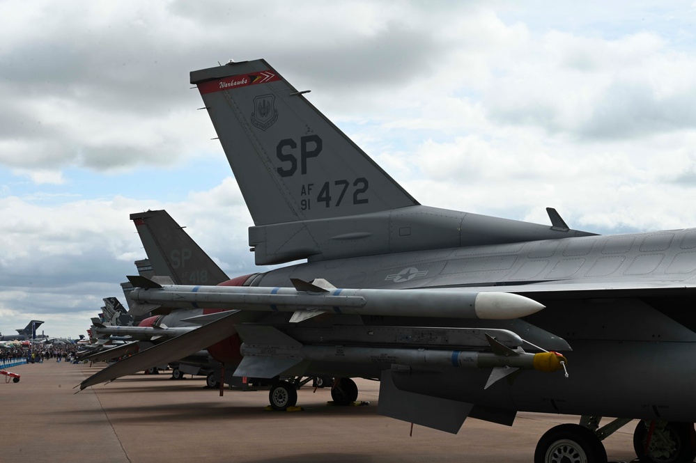 The United States Air Force participates in RIAT 2024