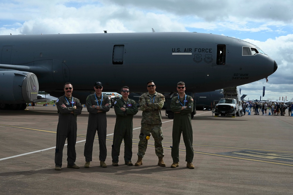 The United States Air Force participates in RIAT 2024