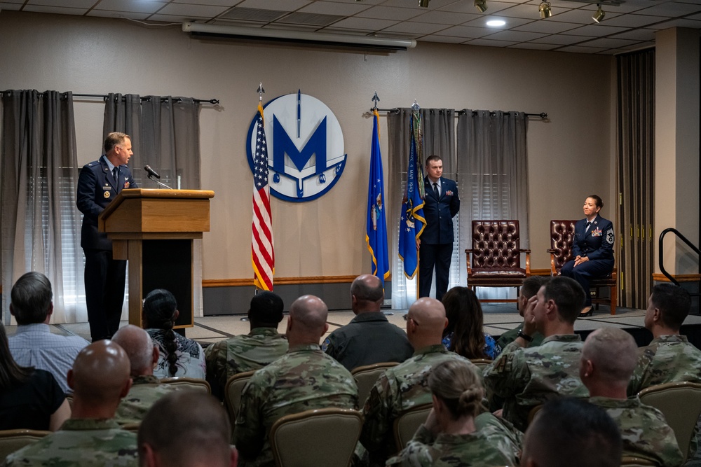 91st Missile Wing welcomes new command chief