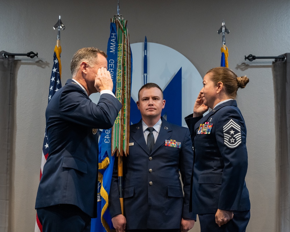 91st Missile Wing welcomes new command chief