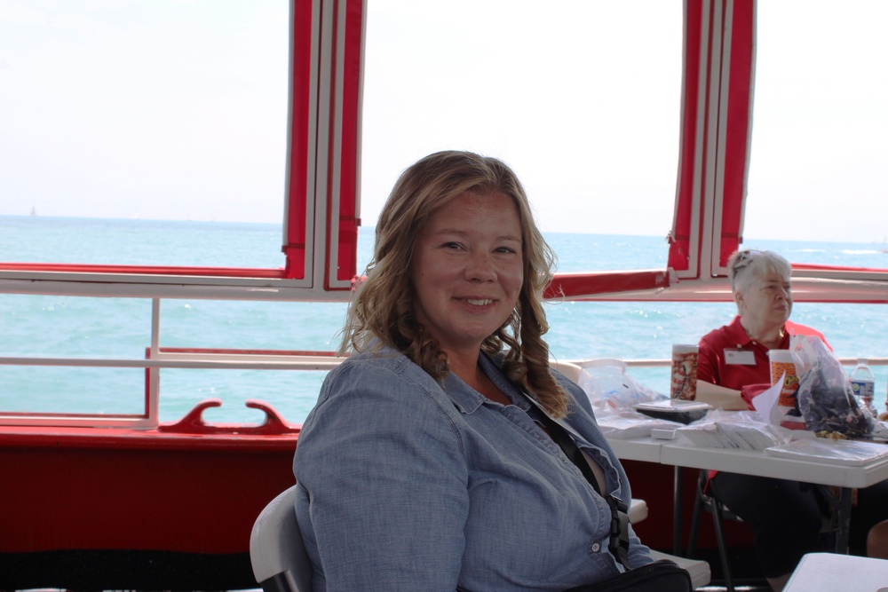 Gold Star Families Bond During a Chicago Fire Boat Tour