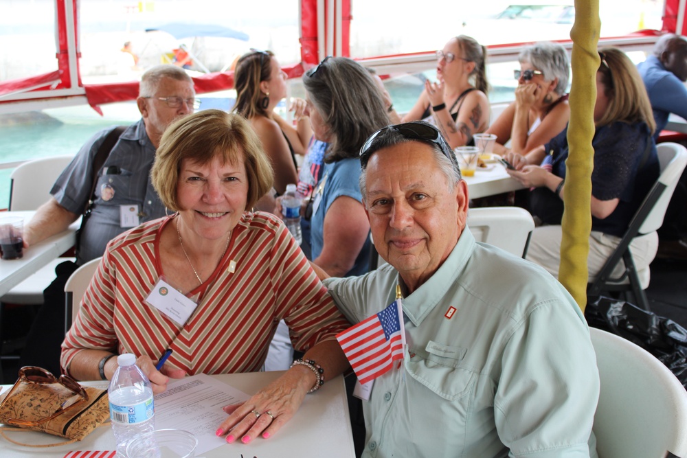 Gold Star Families Bond During a Chicago Fire Boat Tour