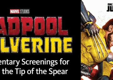 Disney Downrange: Exchange and The Walt Disney Company to Bring Complimentary Screenings of Marvel Studios’ ‘Deadpool &amp; Wolverine’ to Troops at the Tip of the Spear