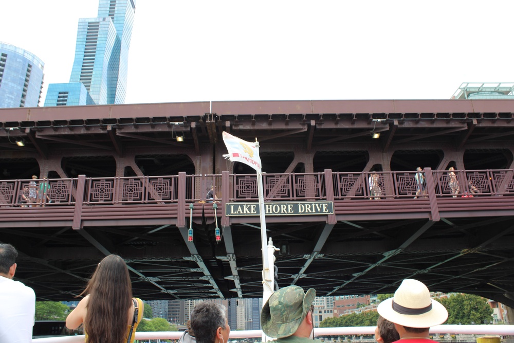 Gold Star Families Bond During a Chicago Fire Boat Tour