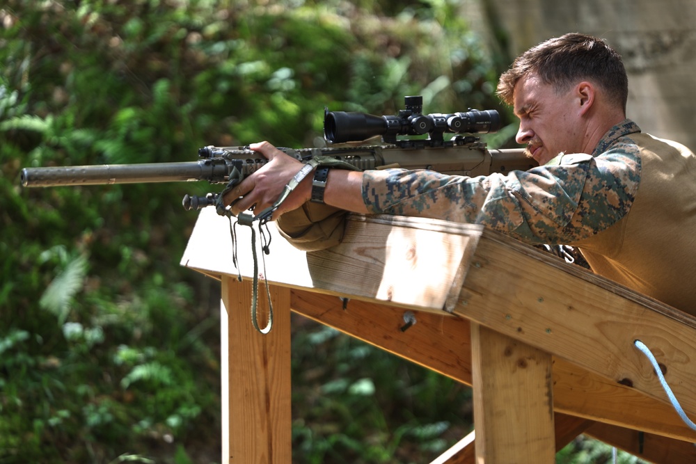 Reconnaissance Marines Sniper Training at Panzer Kaserne