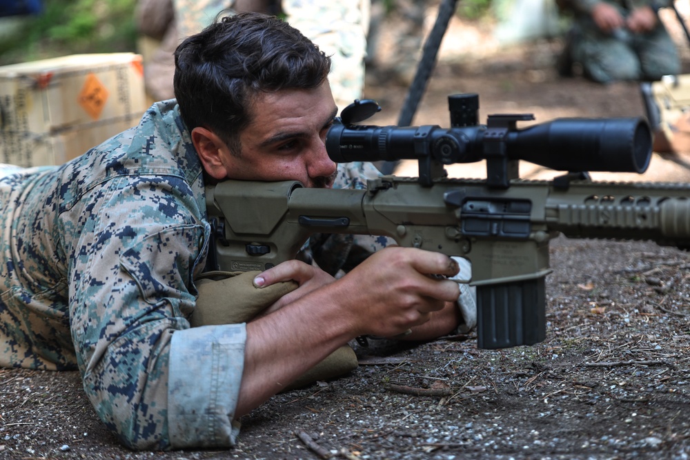 Reconnaissance Marines Sniper Training at Panzer Kaserne