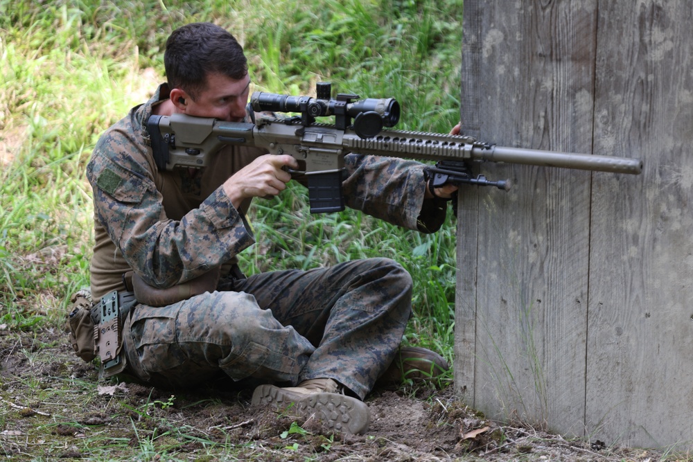 Reconnaissance Marines Sniper Training at Panzer Kaserne