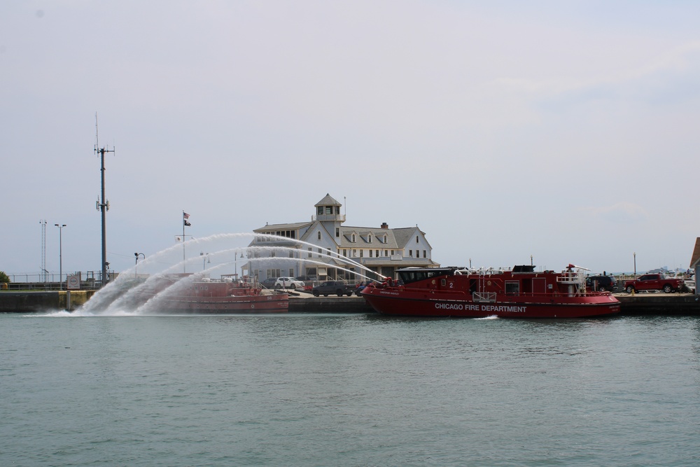 Gold Star Families Bond During a Chicago Fire Boat Tour