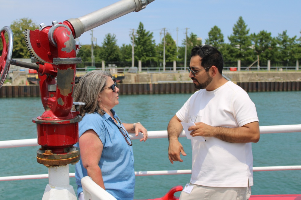 Gold Star Families Bond During a Chicago Fire Boat Tour