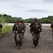 U.S. Marines with Littoral Craft Company Charlie participate in an exercise gauntlet during the Colombian Fluvial Operations Course