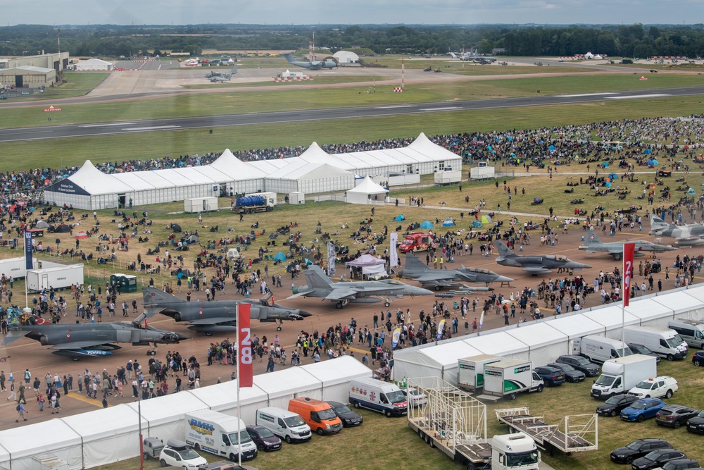 RAF Fairford hosts Royal International Air Tattoo 2024