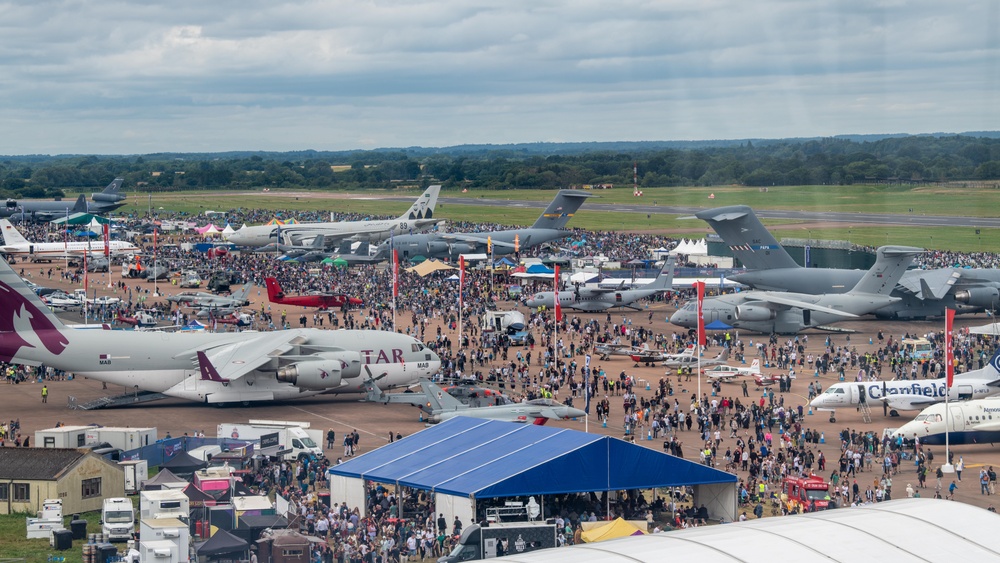 RAF Fairford hosts Royal International Air Tattoo 2024