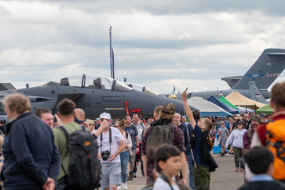 RAF Fairford hosts Royal International Air Tattoo 2024