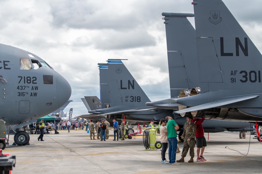 RAF Fairford hosts Royal International Air Tattoo 2024