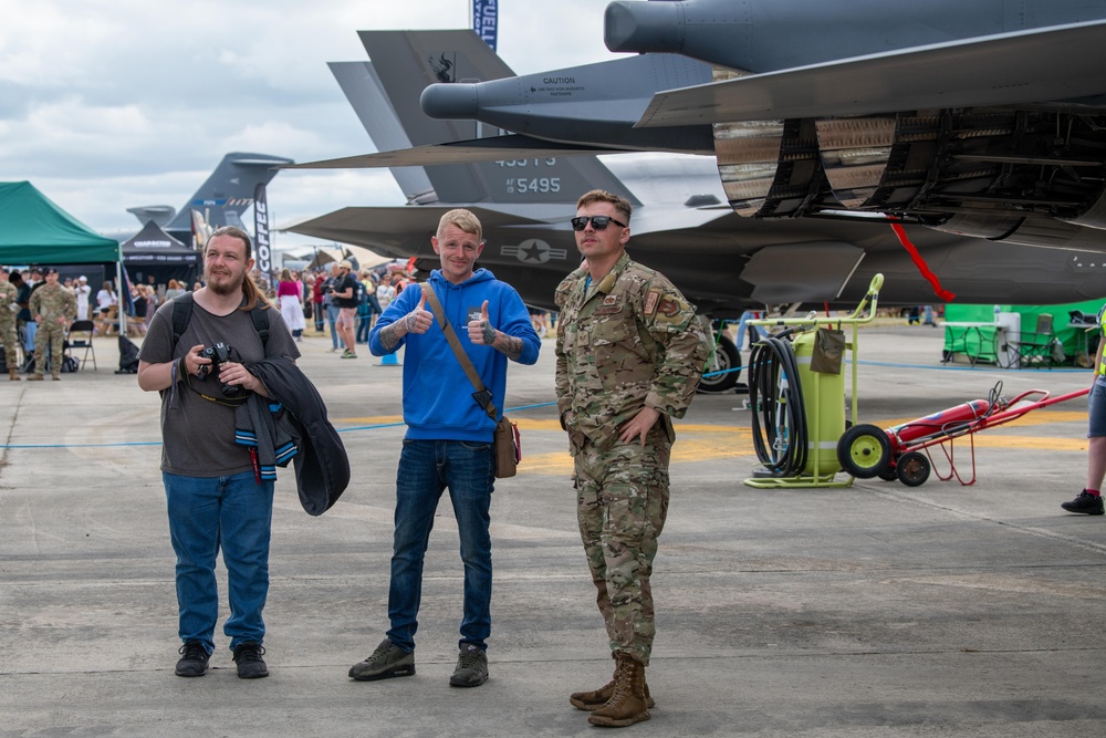 RAF Fairford hosts Royal International Air Tattoo 2024