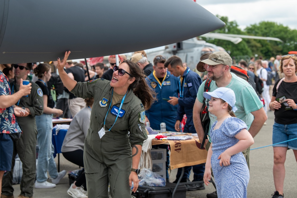 RAF Fairford hosts Royal International Air Tattoo 2024