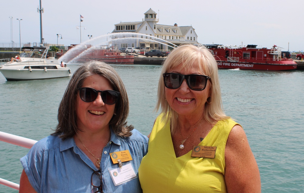 Gold Star Families Bond During a Chicago Fire Boat Tour