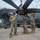Installation of a propeller on the HC-130J Combat King II aircraft Installation of a propeller on the HC-130J Combat King II aircraft
