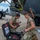 Installation of safety cables on the turret of the HC-130J Combat King II aircraft Installation of safety cables on the turret of the HC-130J Combat King II aircraft