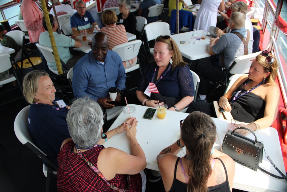 Gold Star Families Bond During a Chicago Fire Boat Tour