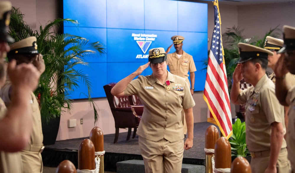 NIWC Atlantic Change of Command